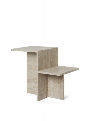 Distinct Side Table - Travertine table d'appoint Ferm Living